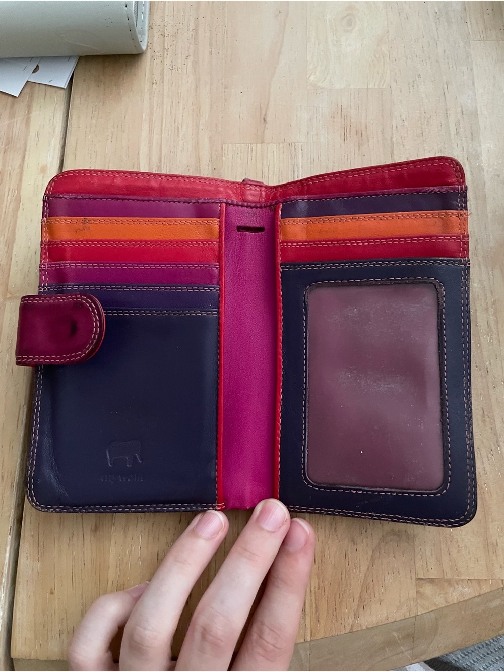 Mywalit zip around multi purse wristlet